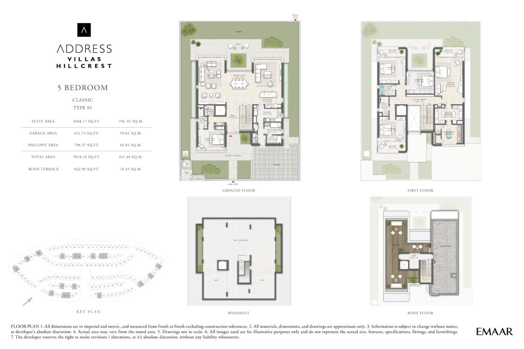 EMAAR_ADDRESS_HILLCREST_DHE_CLASSIC 5 BR TYPE 1