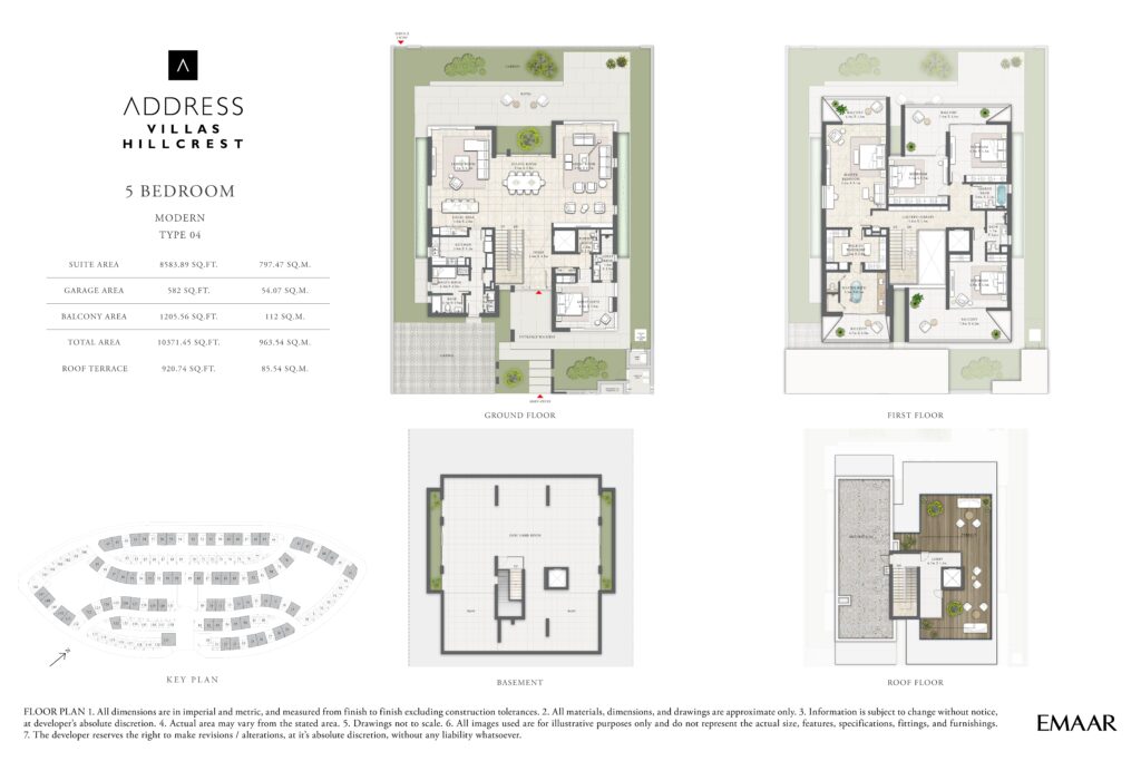 EMAAR_ADDRESS_HILLCREST_DHE_MODERN 5 BR TYPE 4